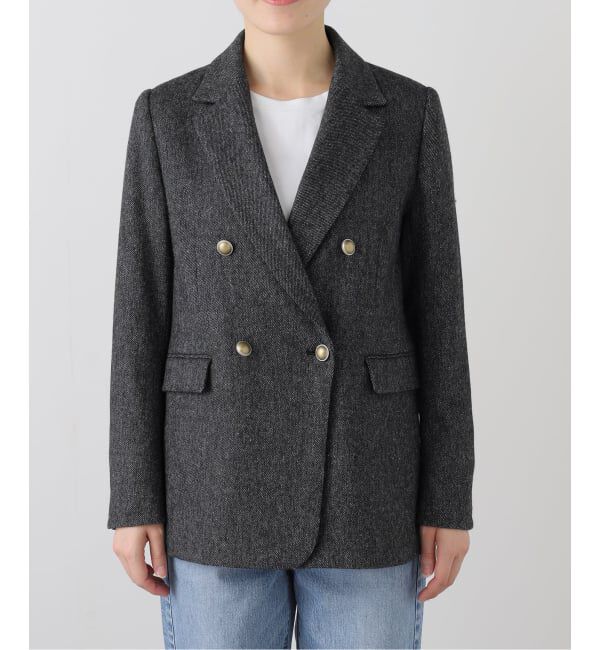  「ツイードジャケット」|テーラードジャケット|