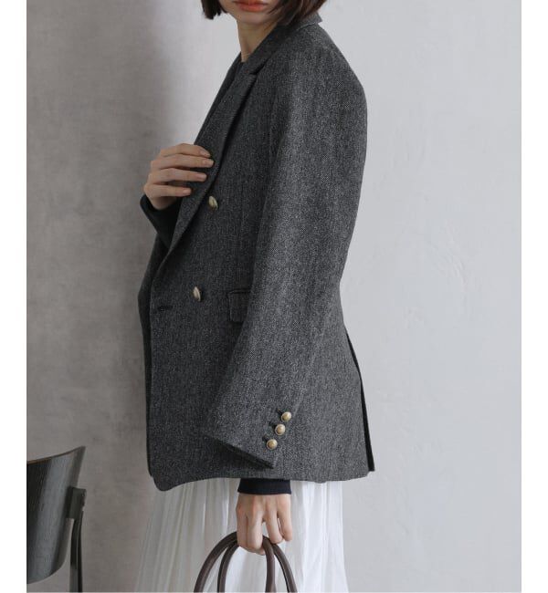  「ツイードジャケット」|テーラードジャケット|