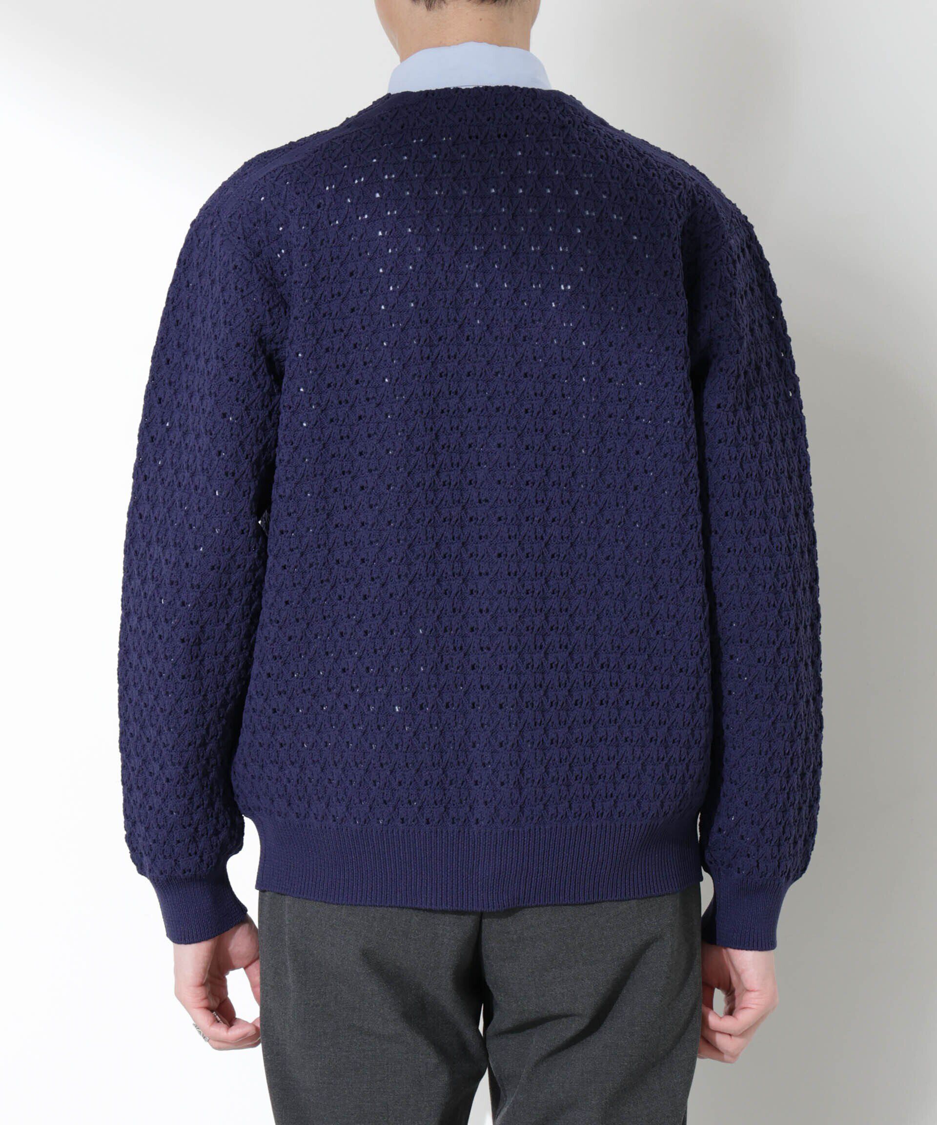 nano･universe「スポンディッシュ フライフロントカーディガン」|ニット・セーター|