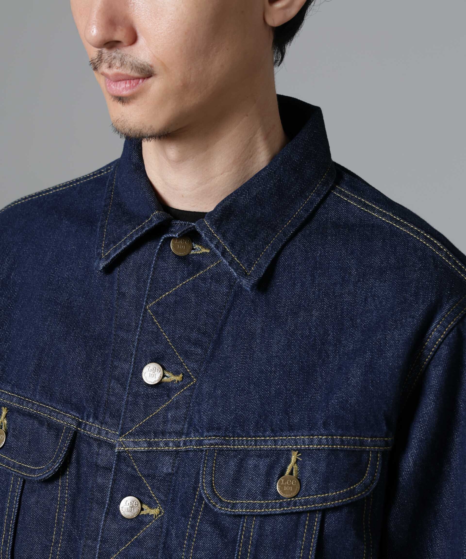 nano･universe「Lee/別注 Lee 101-J DENIM JACKET(セットアップ可)」|ブルゾン・スタジャン|