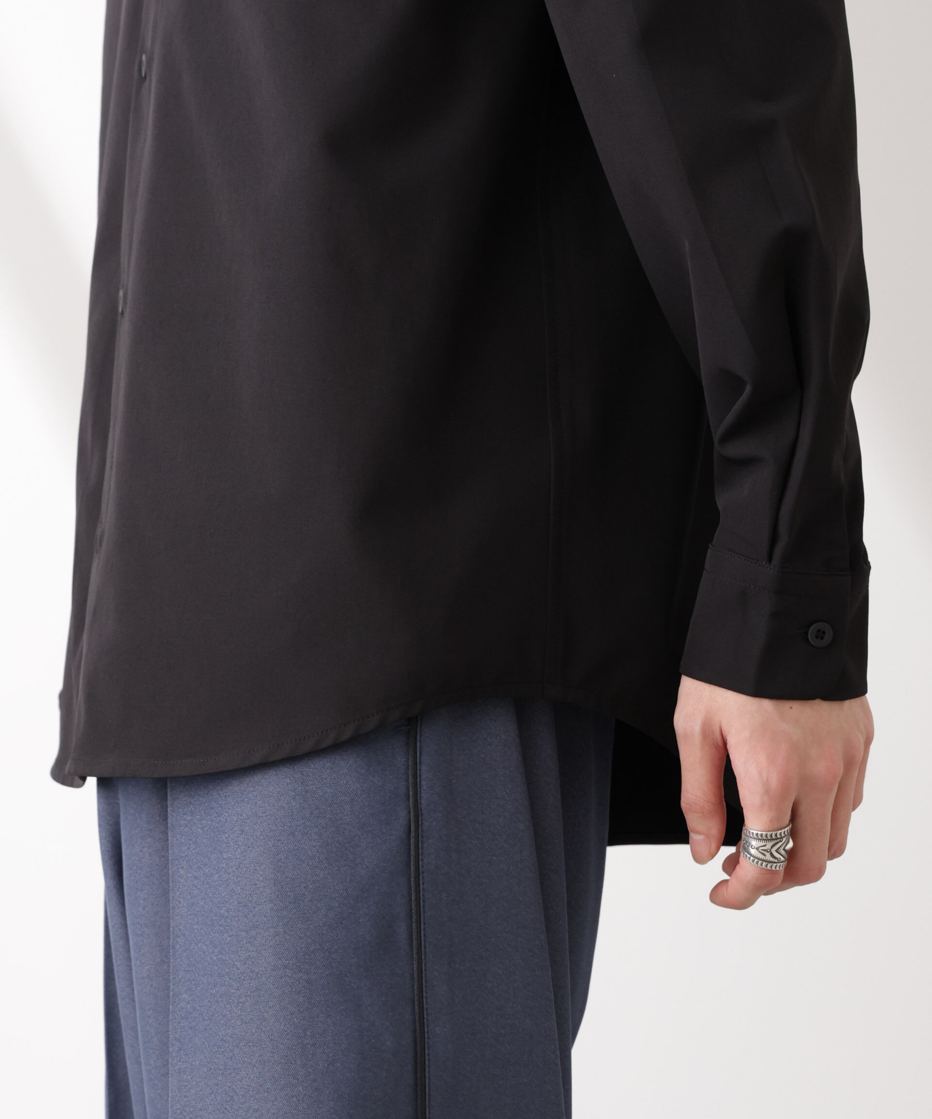 nano･universe「ライトウェイトストレッチ シャツ長袖」|シャツ・ブラウス|