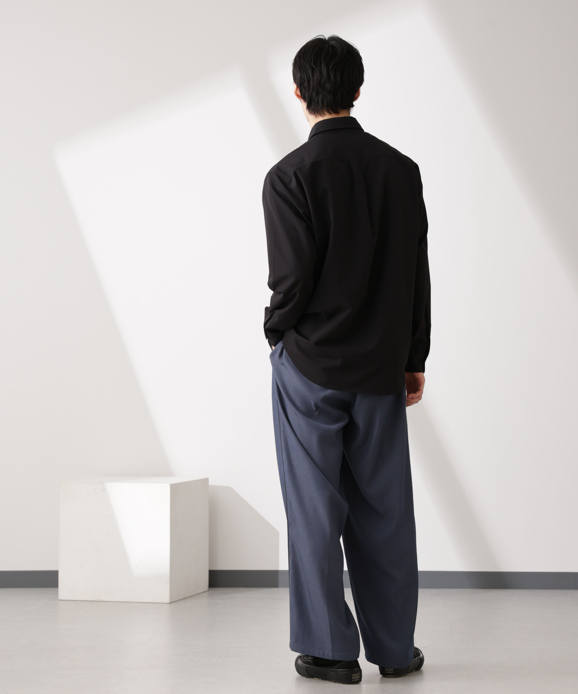 nano･universe「ライトウェイトストレッチ シャツ長袖」|シャツ・ブラウス|