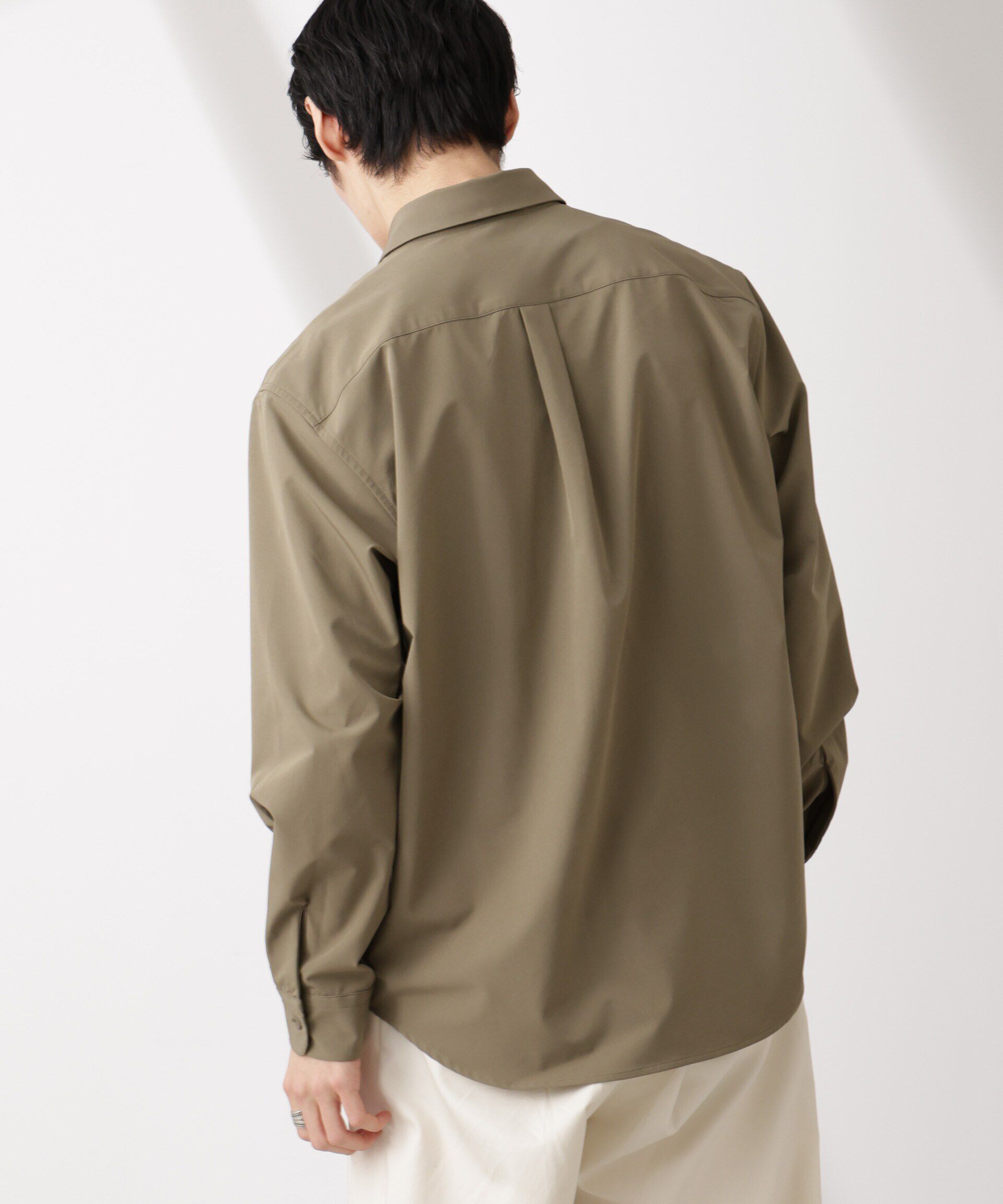 nano･universe「ライトウェイトストレッチ シャツ長袖」|シャツ・ブラウス|