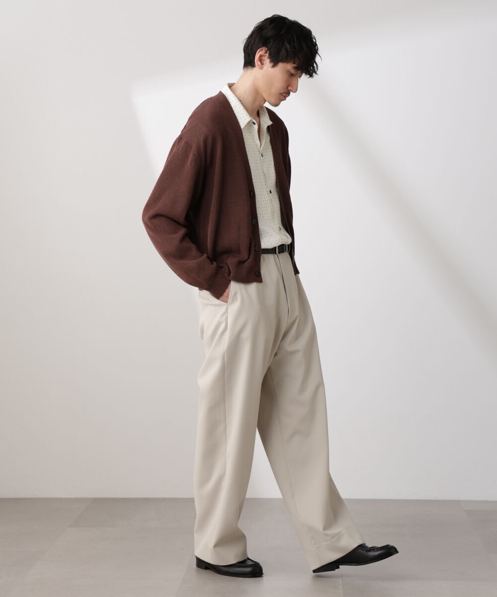 nano･universe「｢SOIGNE｣ECOPET(R)&times;AEROツイルストレッチチノスラックス」|チノ|