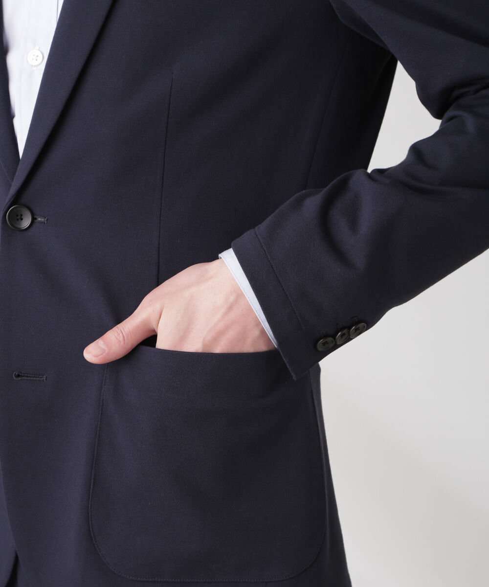 nano･universe「「N JACKET PREMIUM」IN DRY カノコストレッチジャケット(セットアップ可)」|スーツ|