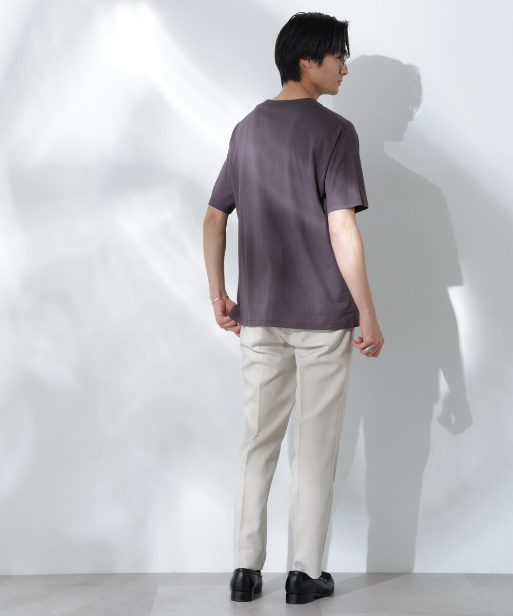 nano･universe「Anti Soaked(R)汗染み防止 De Light ミドルシルエットTシャツ」|Tシャツ・カットソー|