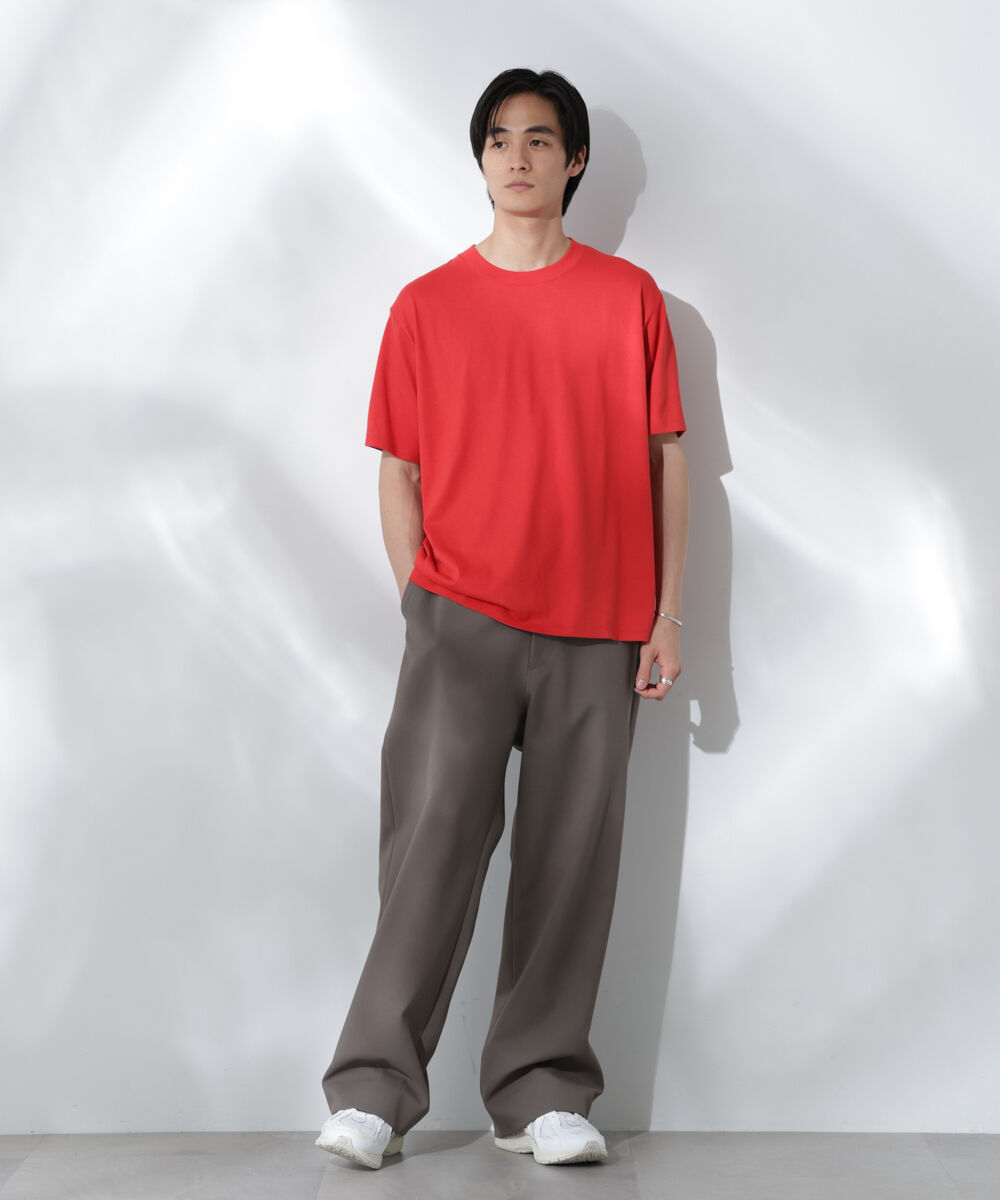 nano･universe「Anti Soaked(R)汗染み防止 De Light ミドルシルエットTシャツ」|Tシャツ・カットソー|