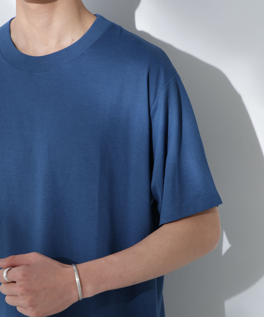 nano･universe「Anti Soaked(R)汗染み防止 De Light ミドルシルエットTシャツ」|Tシャツ・カットソー|