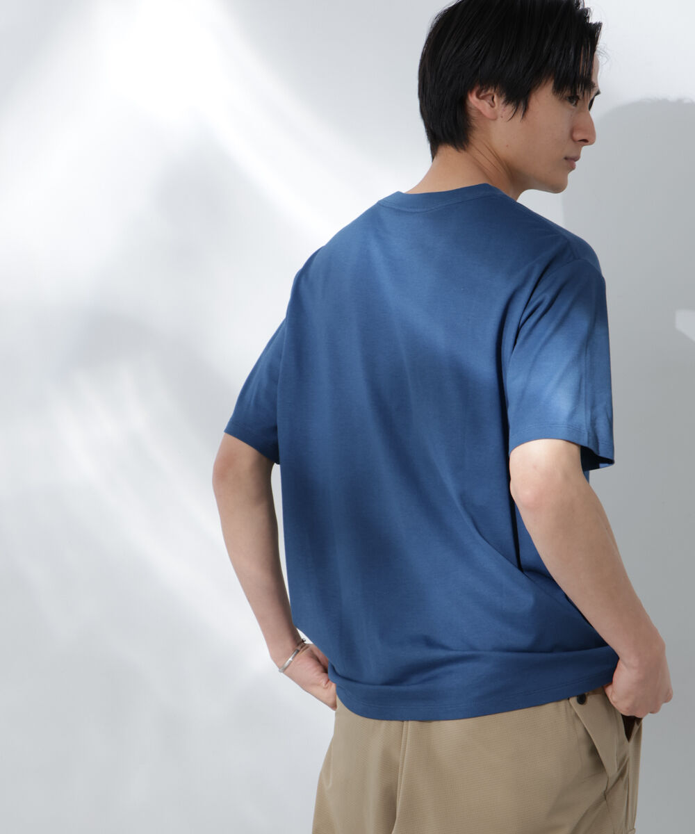nano･universe「Anti Soaked(R)汗染み防止 De Light ミドルシルエットTシャツ」|Tシャツ・カットソー|