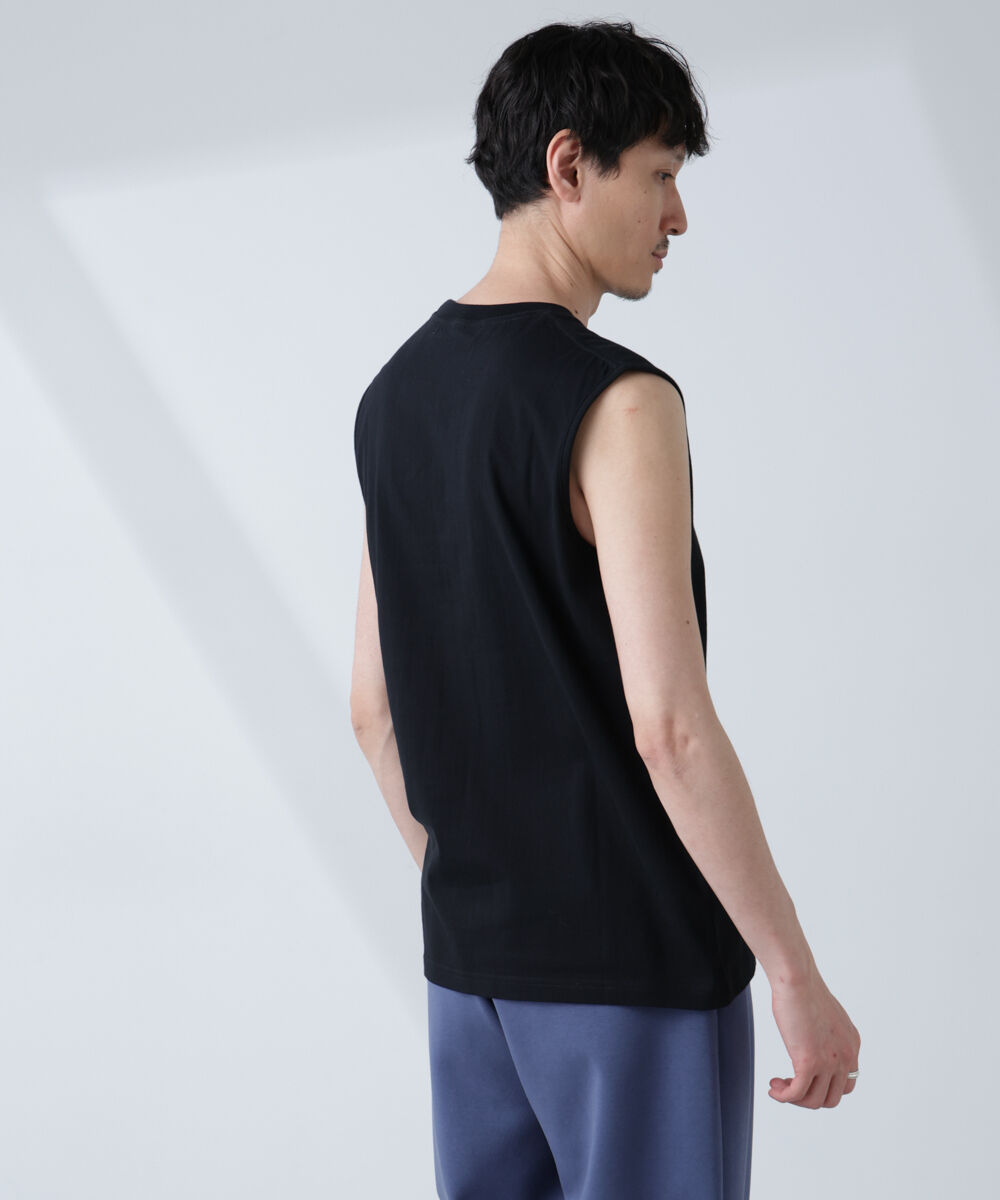 nano･universe「「NJ/CLUB」 ベーシック ノースリーブ」|Tシャツ・カットソー|