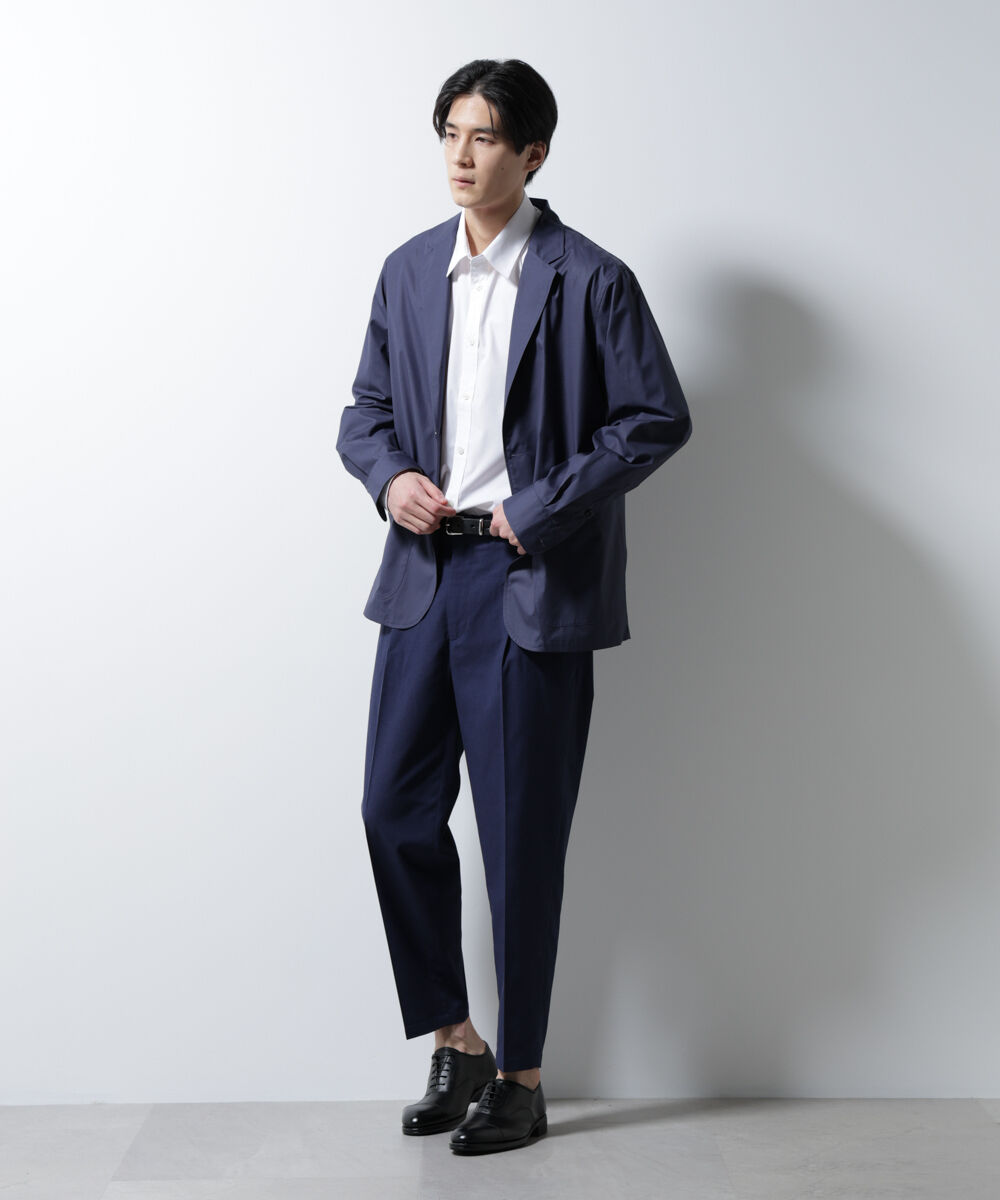 nano･universe「サイドシャーリング リネンパンツ」|チノ|