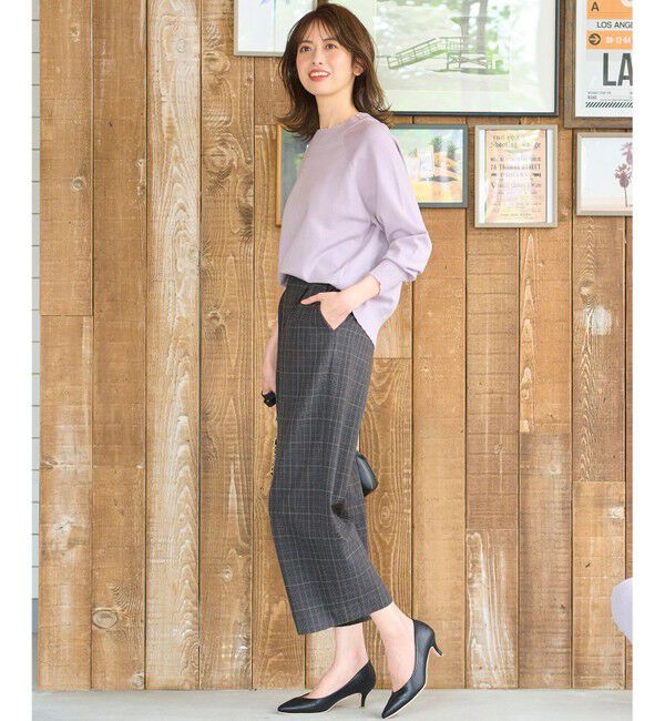 any SiS「【シリーズ累計7万本突破！】サーモ2WAYストレッチ ワンタック ワイドパンツ」|その他|