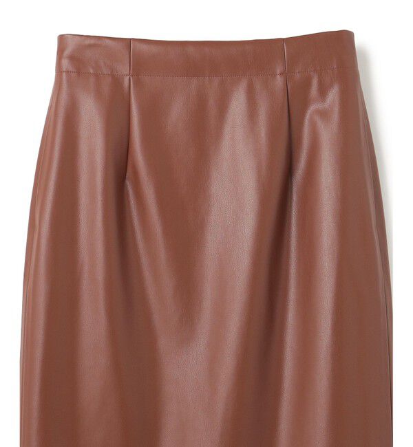 BEIGE,「DUPHOT / フェイクレザースカート」|スカート|