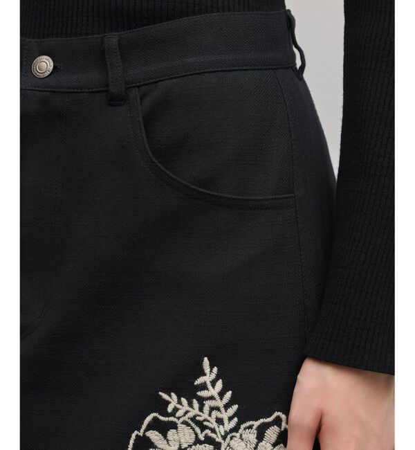 GRACE CONTINENTAL「エンブロイダリータイトスカート」|スカート|