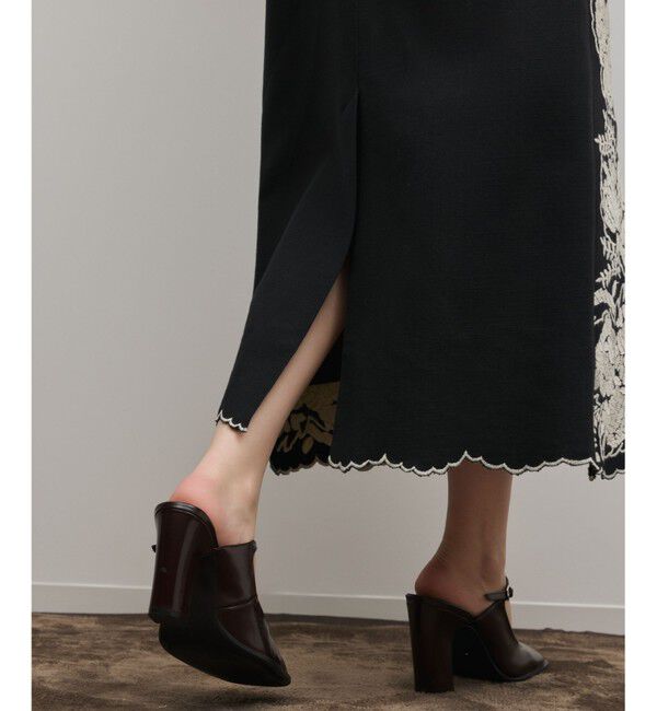 GRACE CONTINENTAL「エンブロイダリータイトスカート」|スカート|