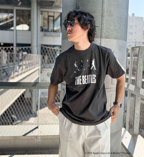 NOLLEY'S goodman「【GOOD ROCK SPEED】別注 THE BEATLES abbey road T 25SS」|Tシャツ・カットソー|