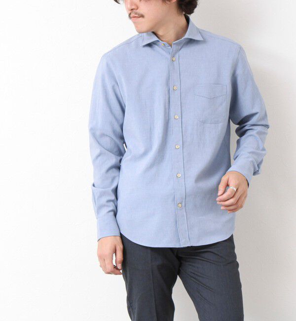 NOLLEY'S goodman「EVALET《防しわ/ストレッチ》カッタウェイシャツ 25SS」|シャツ・ブラウス|