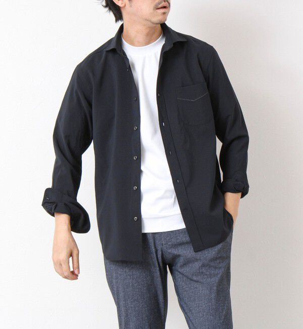 NOLLEY'S goodman「EVALET《防しわ/ストレッチ》カッタウェイシャツ 25SS」|シャツ・ブラウス|