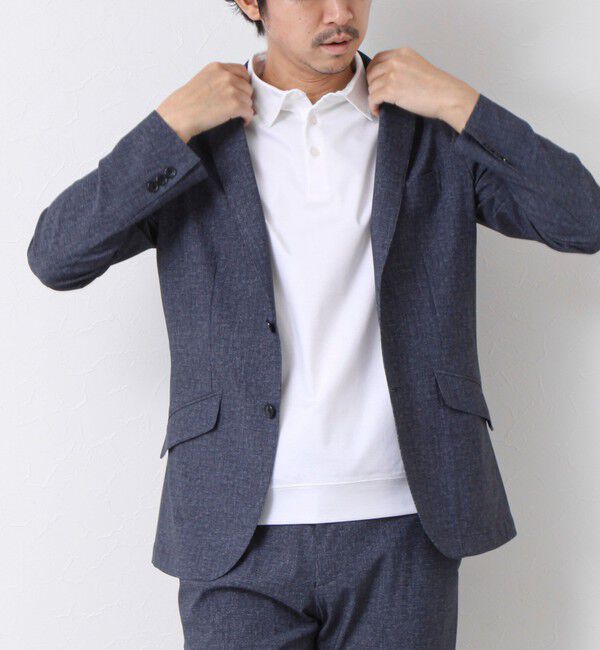 NOLLEY'S goodman「《ビジカジ対応》シルケットスムース ドレスポロ ビズポロ 25SS」|ポロシャツ|