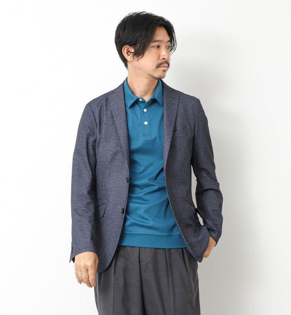 NOLLEY'S goodman「《ビジカジ対応》シルケットスムース ドレスポロ ビズポロ 25SS」|ポロシャツ|