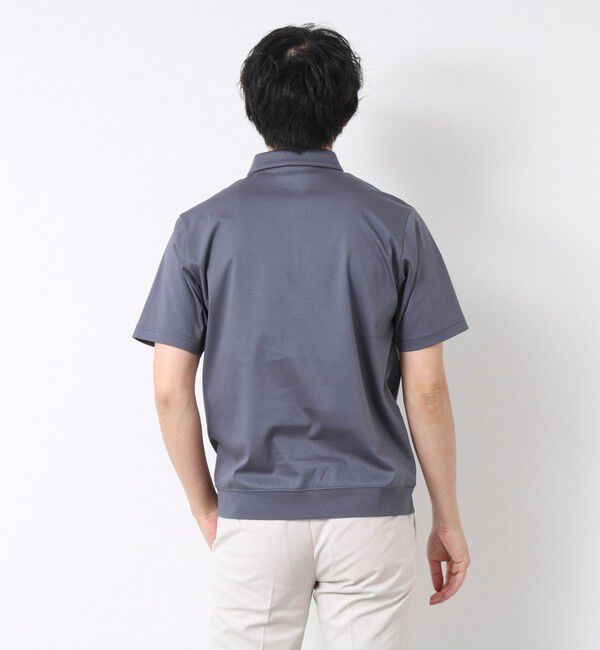 NOLLEY'S goodman「《ビジカジ対応》シルケットスムース ドレスポロ ビズポロ 25SS」|ポロシャツ|