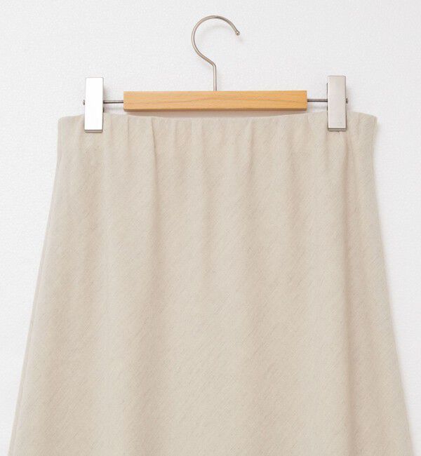 NOLLEY'S「ウォッシャブル綿麻スラブナロースカート」|スカート|