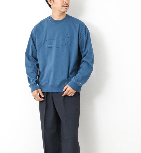 NOLLEY'S goodman「度詰め引き揃え天竺 クラフトクジラ ロンT 25AW」|Tシャツ・カットソー|