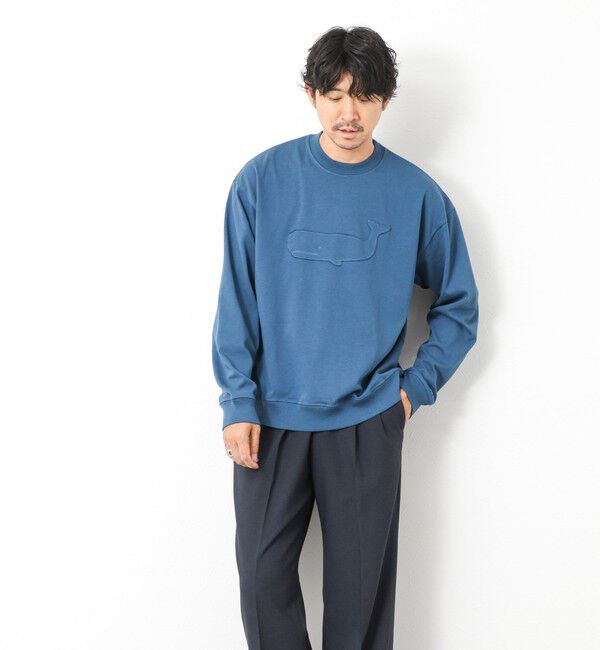 NOLLEY'S goodman「度詰め引き揃え天竺 クラフトクジラ ロンT 25AW」|Tシャツ・カットソー|