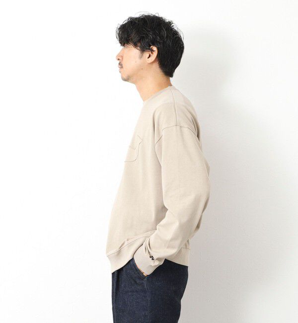 NOLLEY'S goodman「度詰め引き揃え天竺 クラフトクジラ ロンT 25AW」|Tシャツ・カットソー|