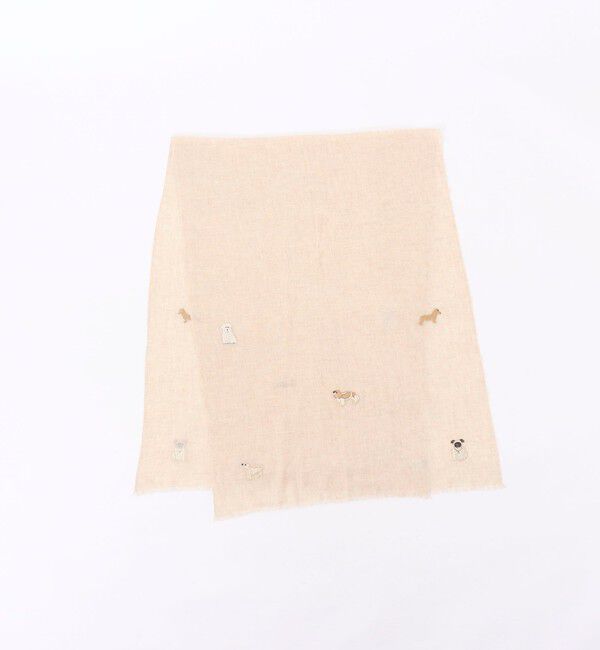 NOLLEY'S「【CITRUS/ シトラス】ワンコシシュウストール」|ストール|