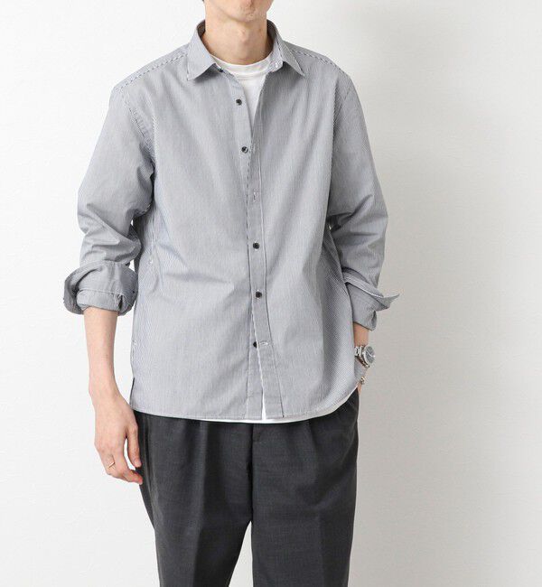 NOLLEY'S goodman「ピーチブロード レギュラーカラーシャツ 25AW」|シャツ・ブラウス|