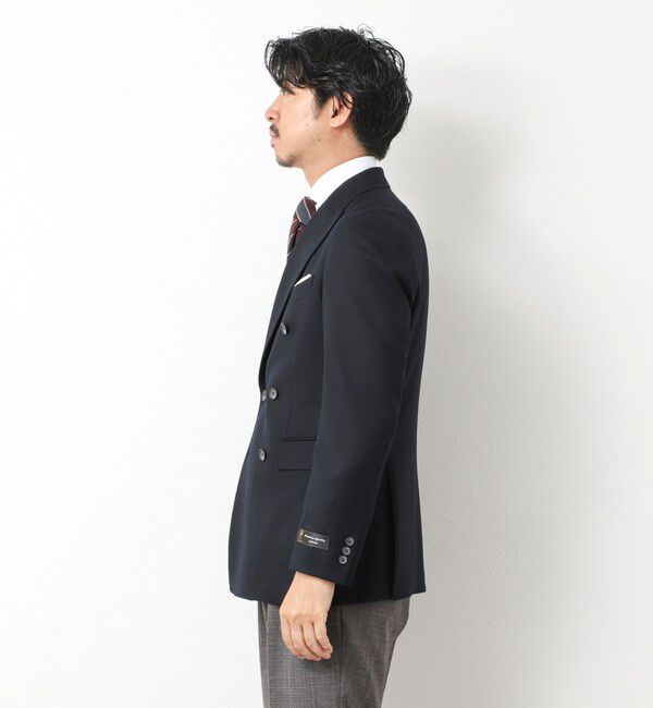 NOLLEY'S goodman「《ビジカジ対応》尾州 WOOL W JACKET 25AW」|テーラードジャケット|