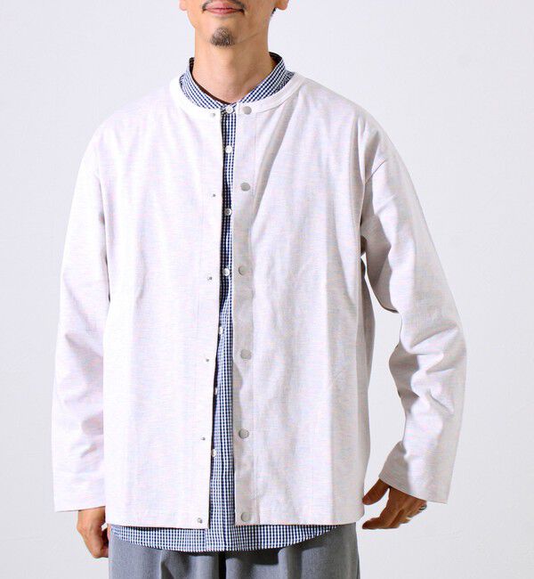 GLOSTER「【春の人気作が復刻】【裏グラデーションシリーズ】天竺クルーカーディガン」|カーディガン|