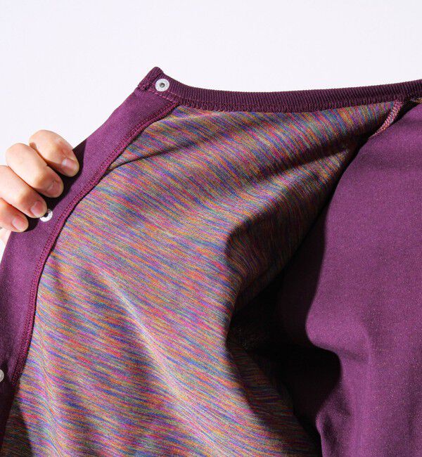 GLOSTER「【春の人気作が復刻】【裏グラデーションシリーズ】天竺クルーカーディガン」|カーディガン|