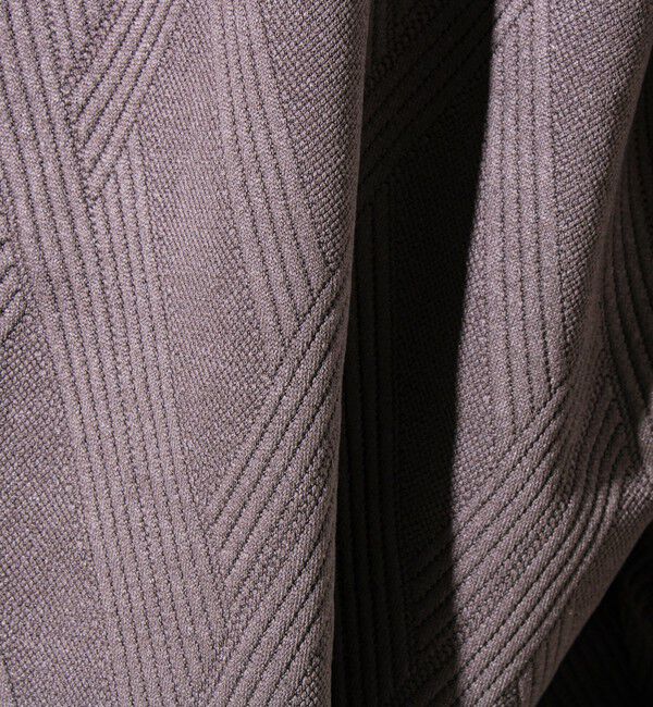 GLOSTER「【カーディガン＋ロンT セットアイテム】ふくれジャガード カーデアンサンブル」|カーディガン|