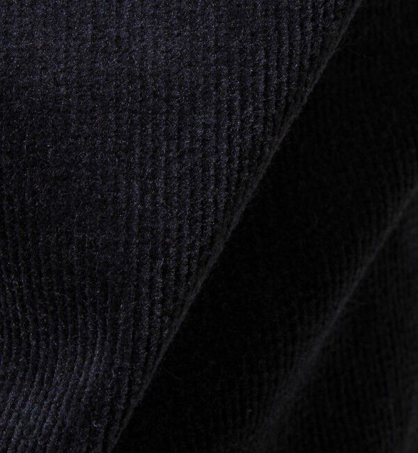 GLOSTER「【あったか快適なのに上品見え】コール裏フリースストレッチイージーパンツ」|チノ|