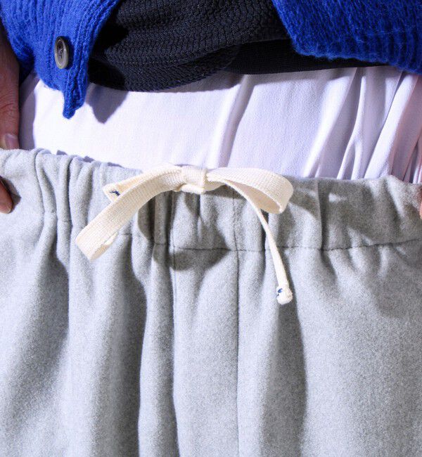 GLOSTER「【GEVACO/ゲバコ】ウールライクイージーパンツ」|チノ|