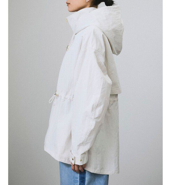 SALON adam et rope'「【WEB限定】2WAYリップストップフードブルゾン/スタンドカラーマウンテンパーカー［軽量］」|ブルゾン・スタジャン|