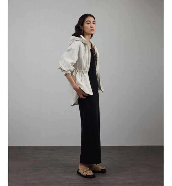 SALON adam et rope'「【WEB限定】2WAYリップストップフードブルゾン/スタンドカラーマウンテンパーカー［軽量］」|ブルゾン・スタジャン|