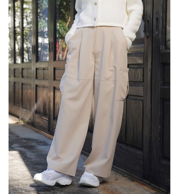 VIS「タックカーゴパンツ」|カーゴ|