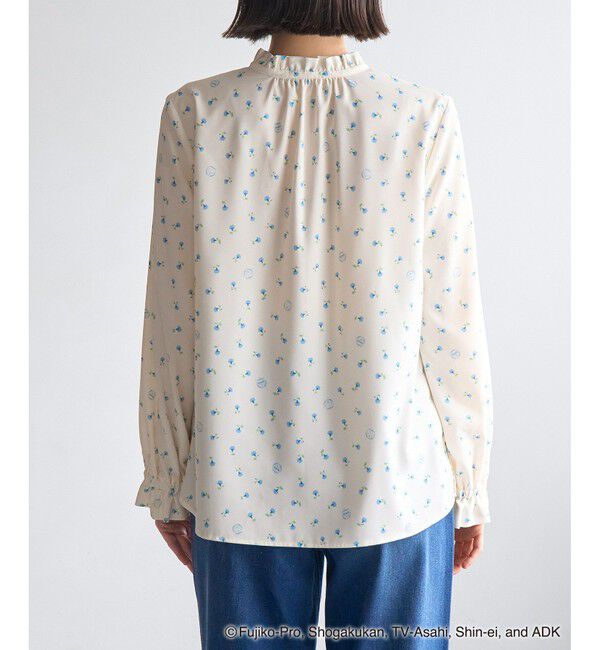 Rope&rsquo;Picnic「【ドラえもんコレクション】花柄ブラウス」|シャツ・ブラウス|