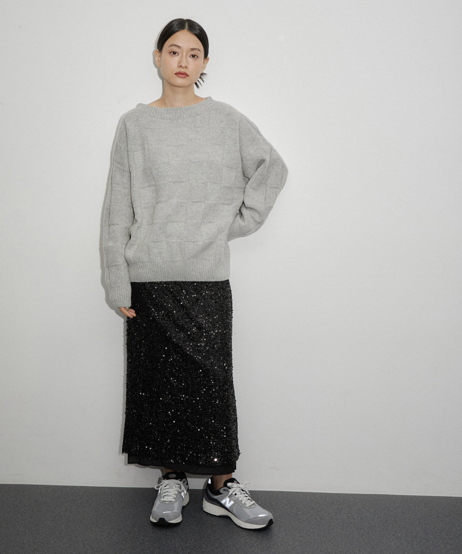 ADAM ET ROPE'「【RAIVE】スパンコールスカート」|スカート|