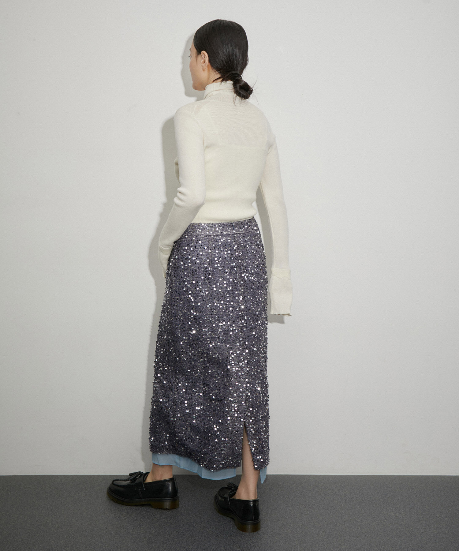 ADAM ET ROPE'「【RAIVE】スパンコールスカート」|スカート|