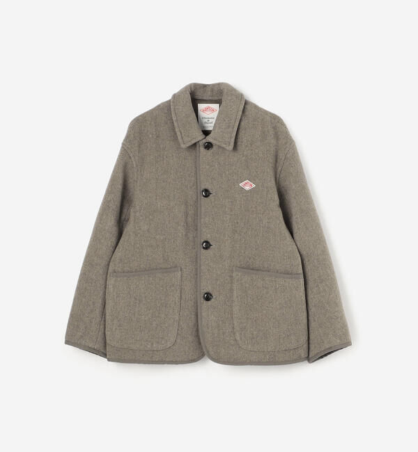 DANTON「DANTON | ウールライトパイル カバーオールジャケット MEN」|テーラードジャケット|