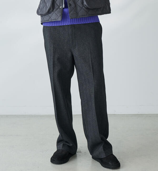  「Dickies |〈別注〉ワイド スラックス MEN」|スラックス|BLACK系1