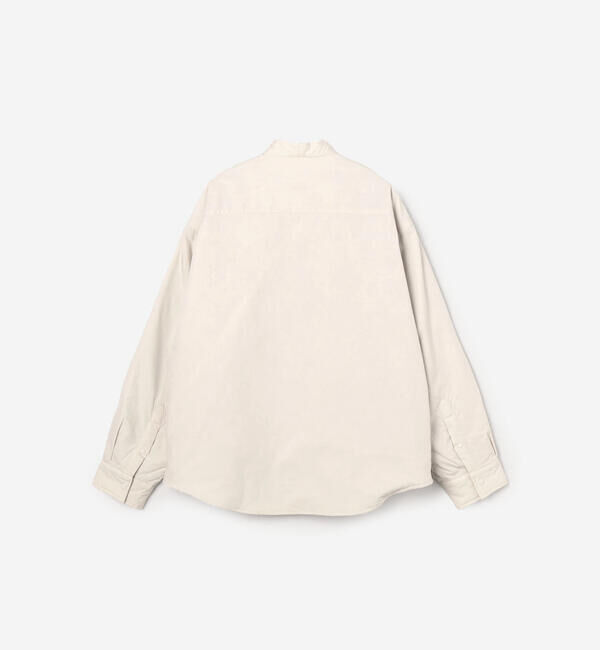 DANTON「DANTON | ポプリン 長袖シャツジャケット WOMEN」|ダウン|