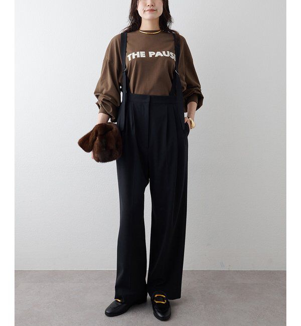 THE PAUSE「【THE PAUSE】THE PAUSEロングスリーブTシャツ」|Tシャツ・カットソー|