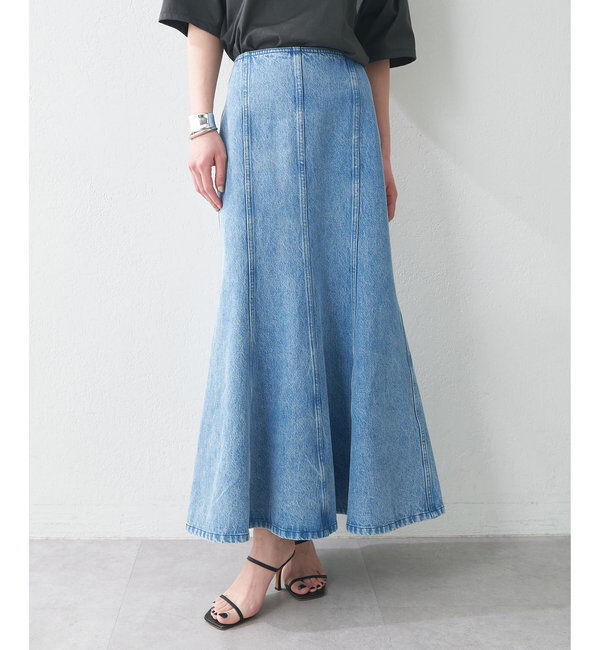  「フレアデニムスカート」|スカート|