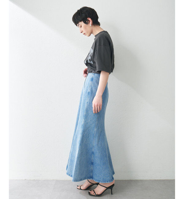  「フレアデニムスカート」|スカート|
