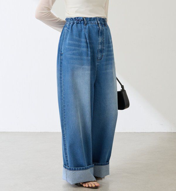  「Q.anos サスペンダーパンツ」|ワンピース|